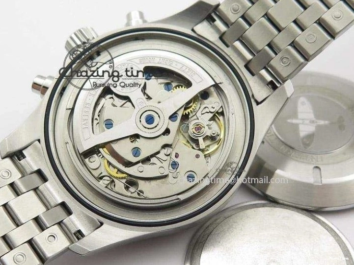 MIROTIME 0315 Pilot Chrono SS IW387809 ZF 1:1 Best Edition Silver Dial On SS Bracelet A Trendsetting 7327